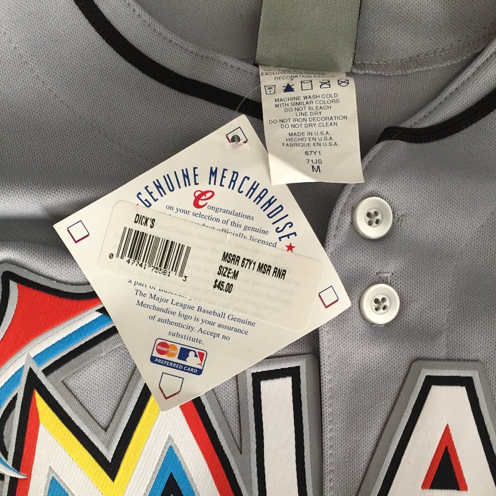 Miami Marlins Jersey (Kid's M)